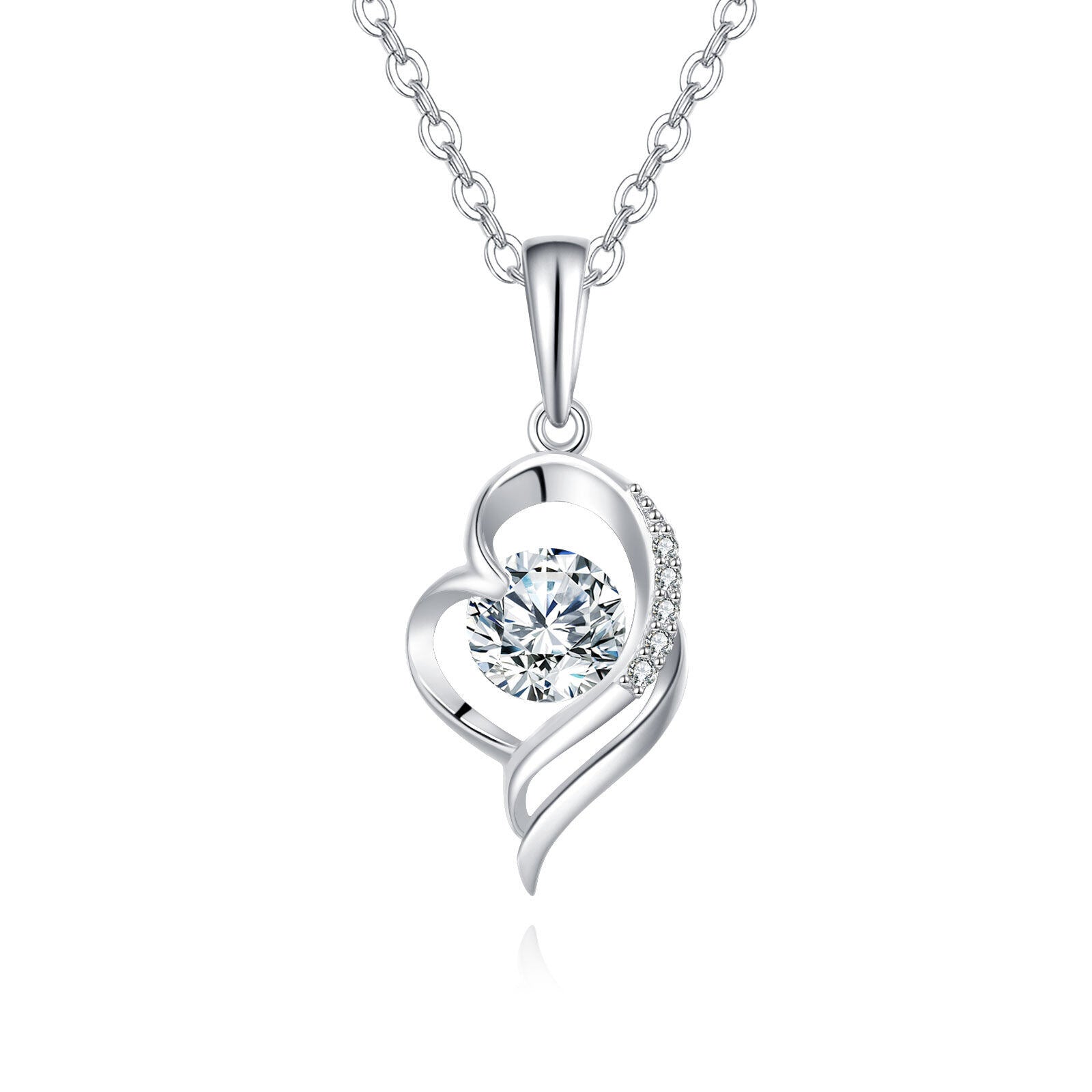 The Eternal Heart Zircon Pendant