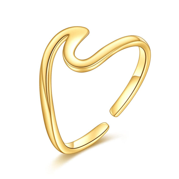 The 14k Golden Tide Ring