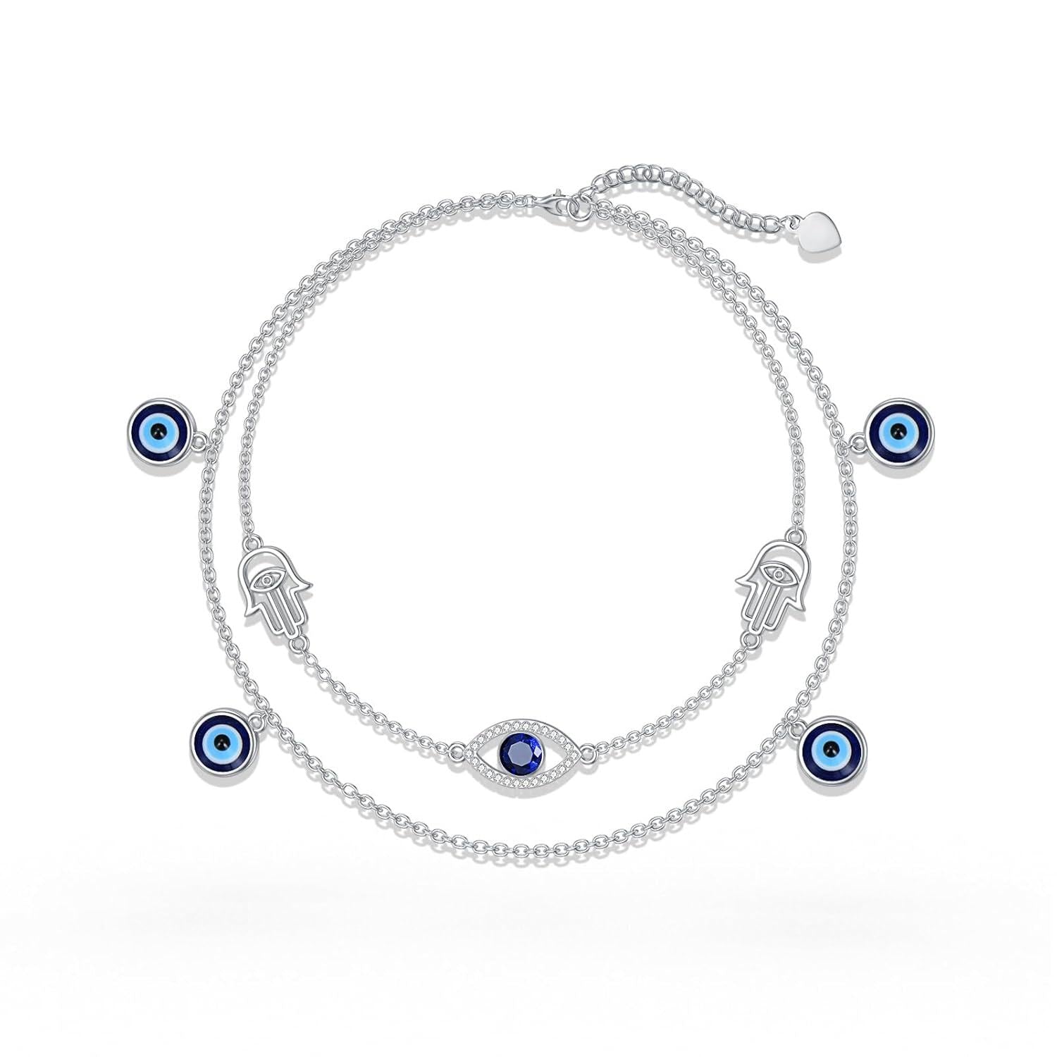 Birthstone Charm Anklet