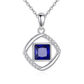 The Azure Carré Pendant