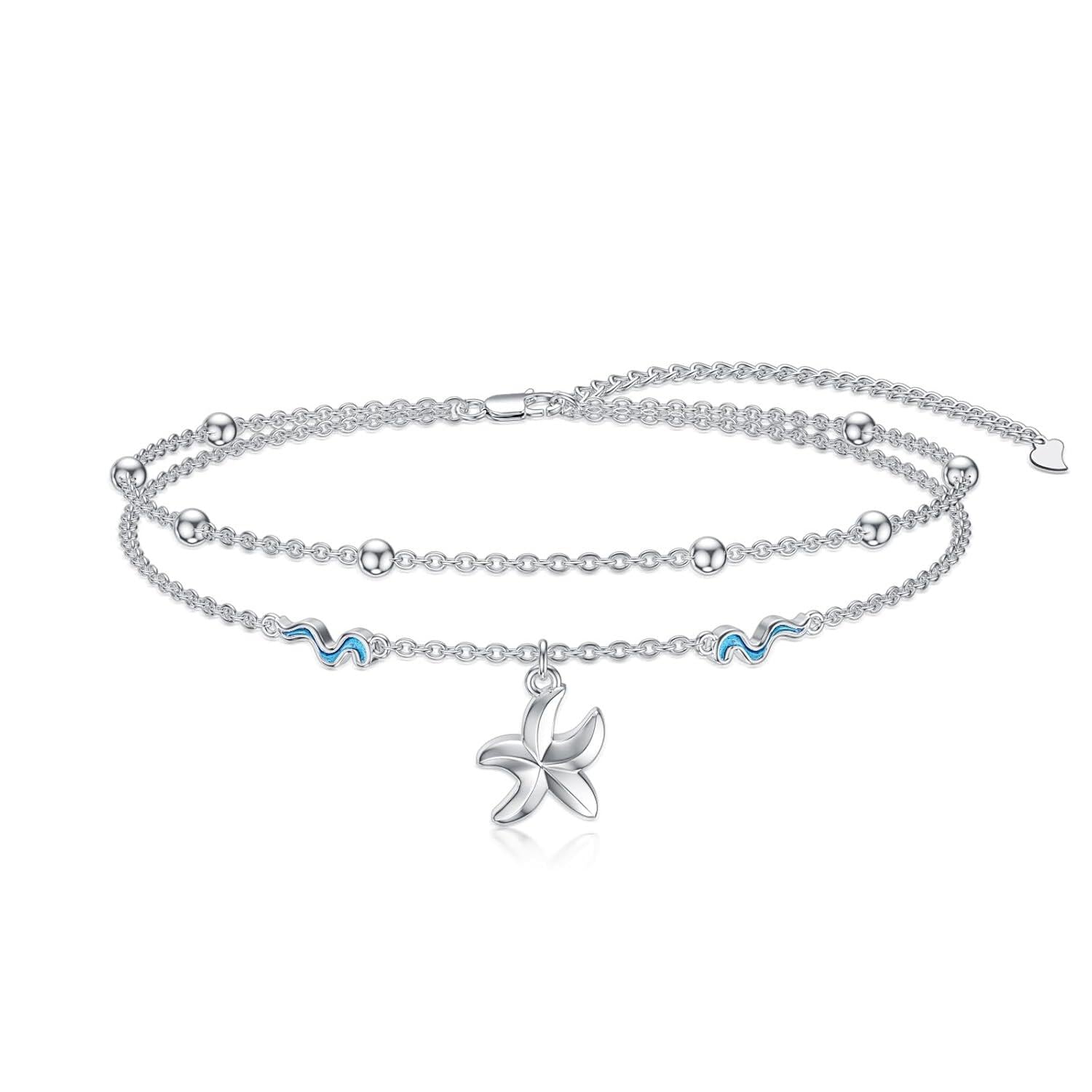 Birthstone Charm Anklet