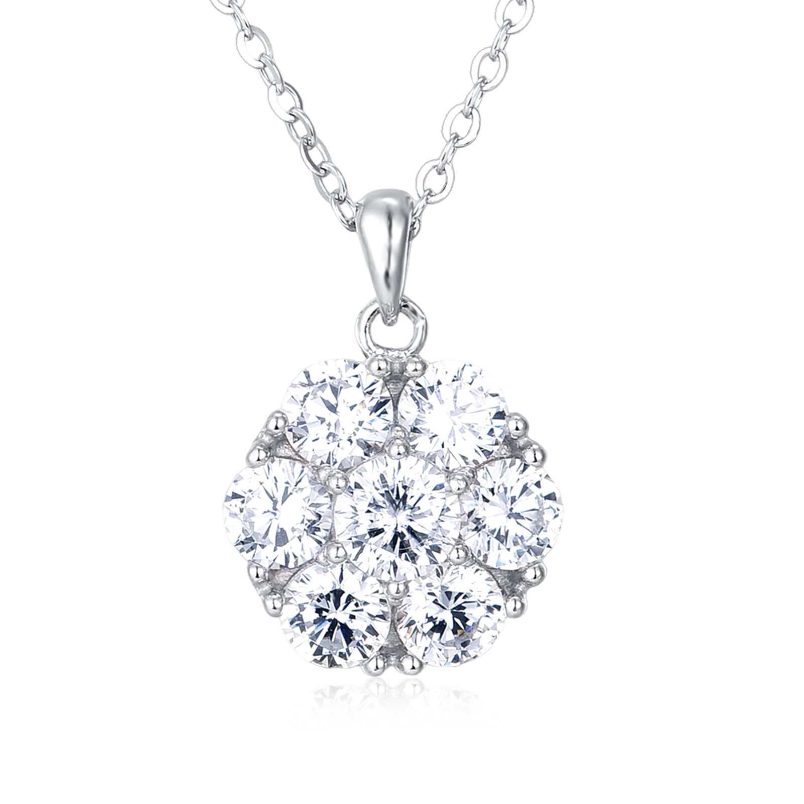 The Moissanite Radiant Cluster