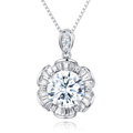 The Moissanite Petal Halo